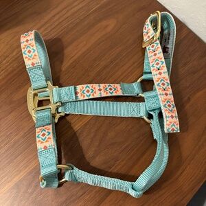 Horse (or other livestock) halter - Aztec print - size small
